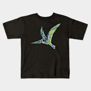 geometric pterodactyl Kids T-Shirt